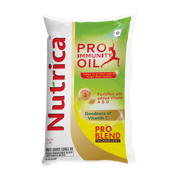 Nutrica pro immunity 1 ltr. oil pouch