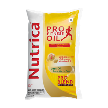 Nutrica pro fitness 1 ltr. oil pouch