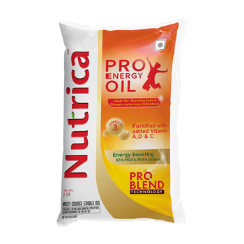 Nutrica pro energy 1 ltr. oil pouch